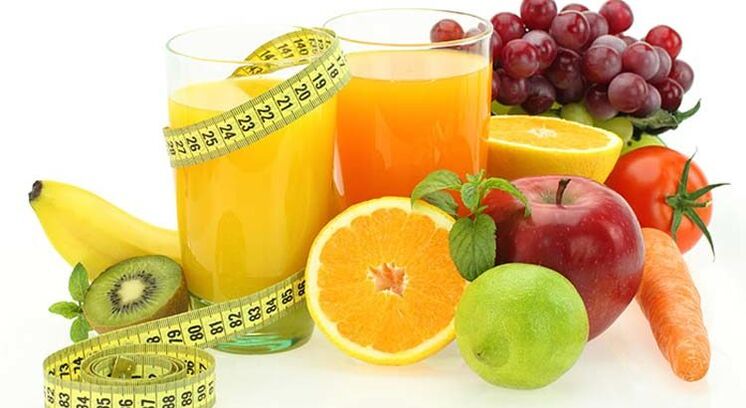 Φρούτα, λαχανικά και χυμοί για απώλεια βάρους στην «Αγαπημένη» δίαιτα