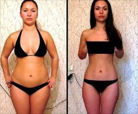Κορίτσι πριν και μετά την 5ήμερη δίαιτα με καρπούζι